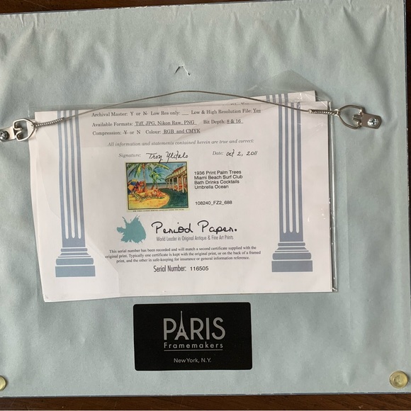 Miami Beach Bath Club Original 1936 Vintage Fortune Magazine Prints - Set of 2 - Picture 6 of 8